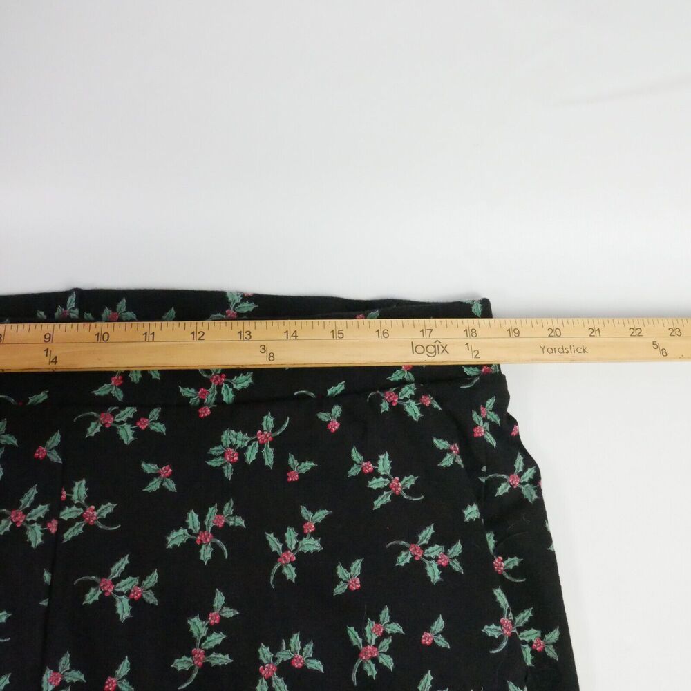 Torrid Size 3 Full Lenght Signature Waist Pokcet Legging Holly Ditsy Rich Black - Picture 6 of 11